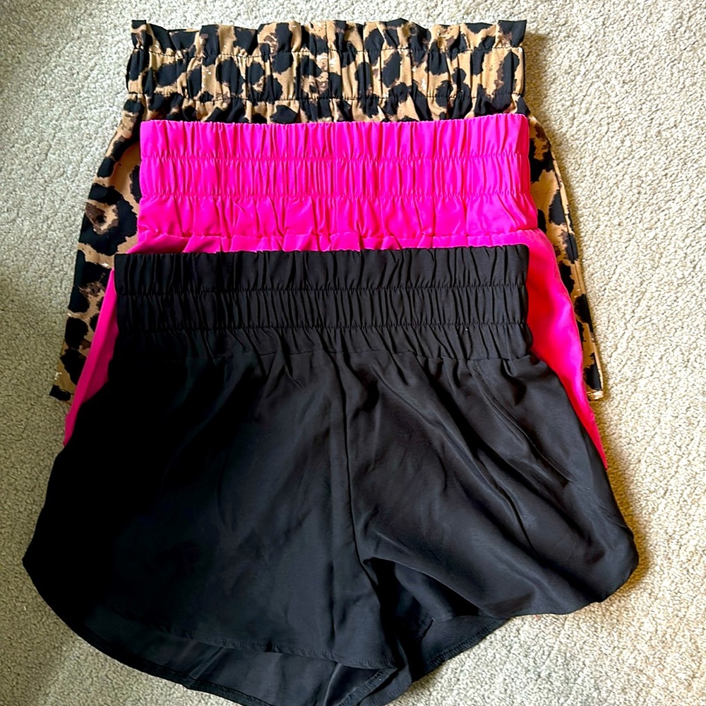 High waste Shorts Set of 3